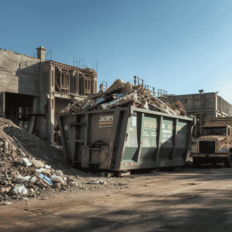 roll off dumpster rental service in North Charleston SC for construction and cleanouts